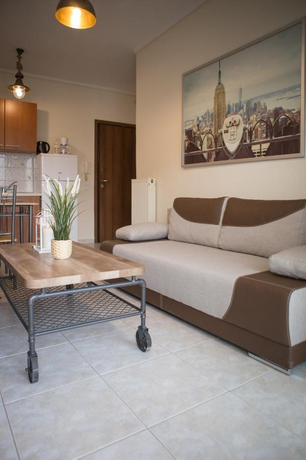 Kosmos Service Apartment Open View 2 سالونيك المظهر الخارجي الصورة