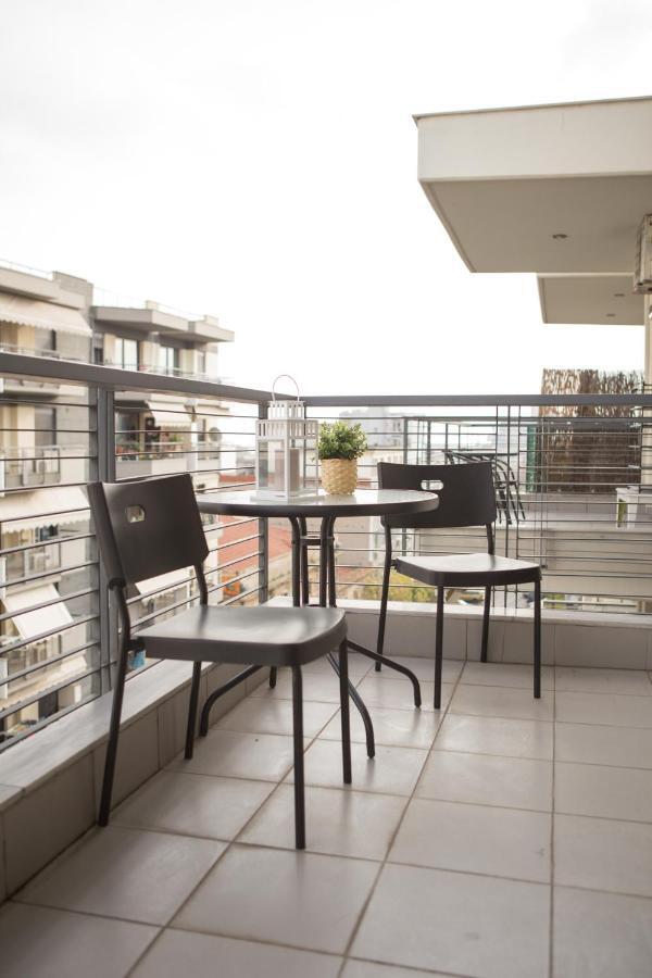 Kosmos Service Apartment Open View 2 سالونيك المظهر الخارجي الصورة